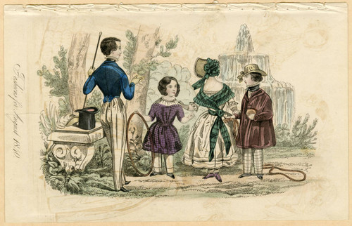 Children's fashions, Summer 1840