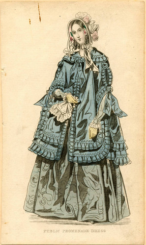 Promenade dress, 1843