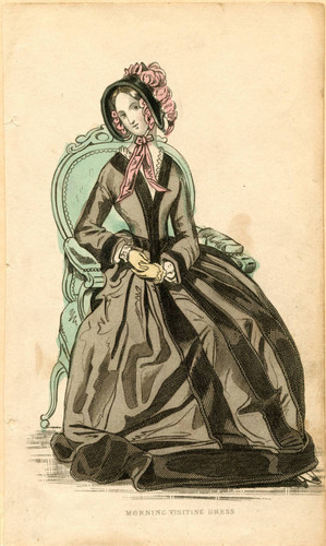 Visiting dress, 1843