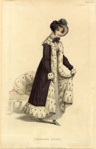 Carriage dress, Winter 1820