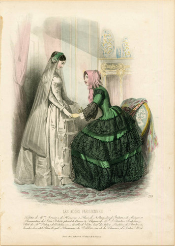 Bridal fashions, 1847
