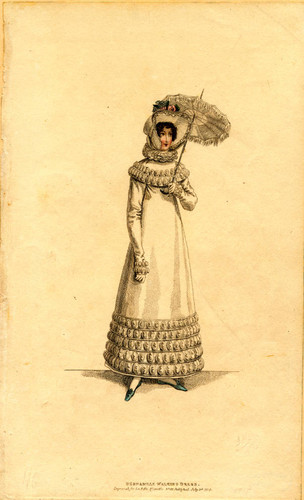 Walking dress, Summer 1818