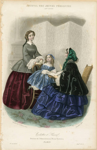 French fashions, Winter 1858