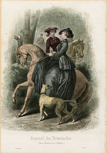 Riding habits, 1850