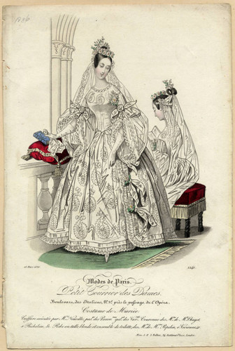 Bridal fashions, Spring 1836