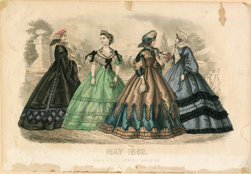 American fashions, Spring 1862