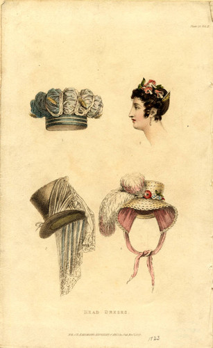 Head dresses, Winter 1823