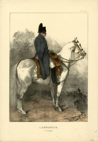 The Emperor Napoleon on a military campaign