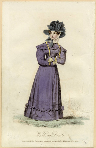 Walking dress, 1826