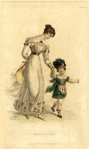 Morning dress, Autumn 1825