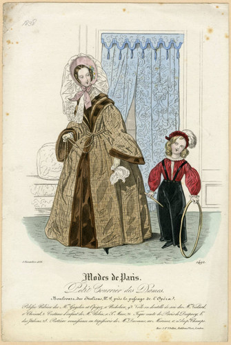 Mother and son, Winter 1838