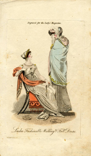 Walking and full dresses, 1807