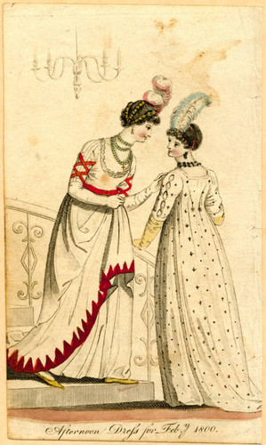 Afternoon dress, Winter 1800
