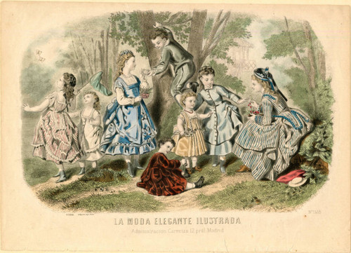 Children's fashions, 1847