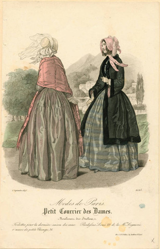 French fashions, Autumn 1845