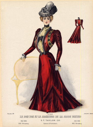 American fashions, Winter 1899