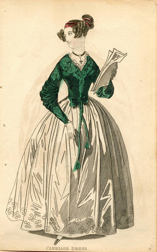 Carriage dress, 1836