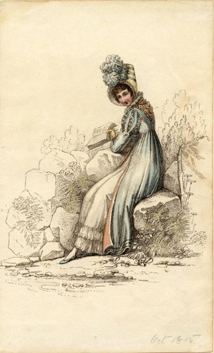 Walking dress, Autumn 1815