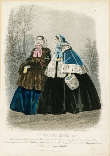 French fashions, 1857