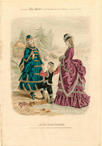 Paris fashions, Winter 1873