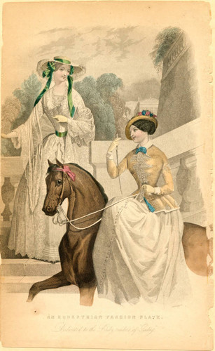 Equestrian fashions, 1842