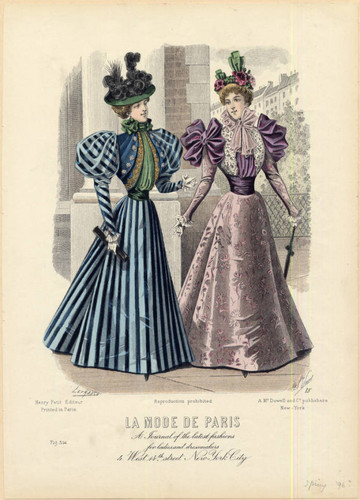 American fashions, Spring 1896