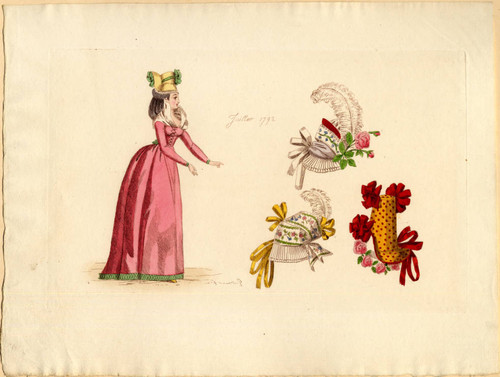 Summer hats, 1792