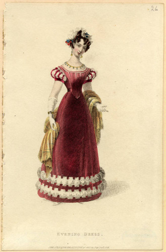 Evening dress, Winter 1826