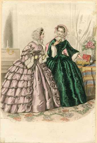 French fashions, 1854