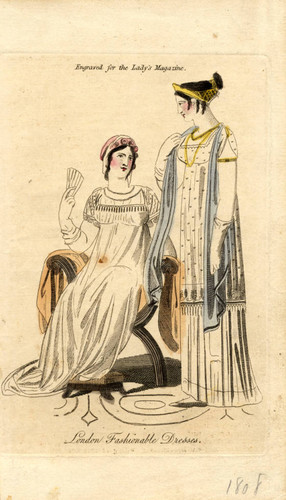 London dresses, 1808  Calisphere