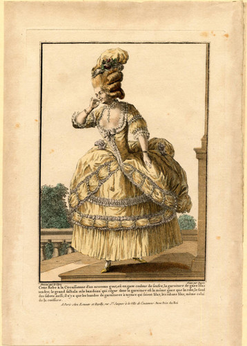 Circassian style dress, 1775