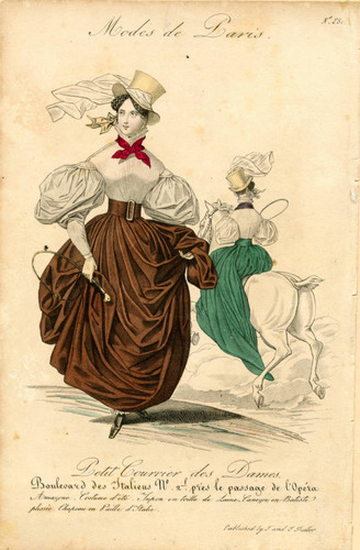 Riding dresses, 1832