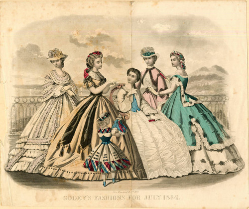 American fashions, Summer 1864  Calisphere