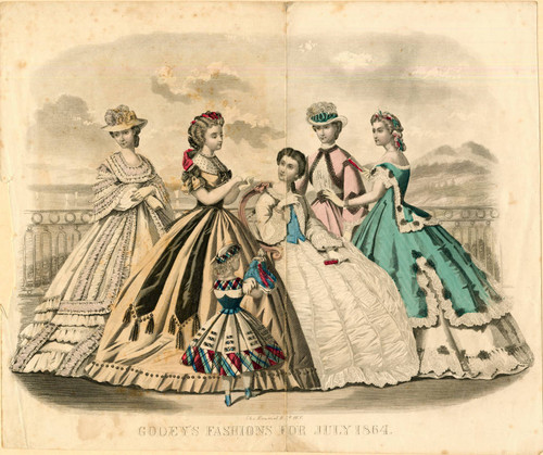 American fashions, Summer 1864