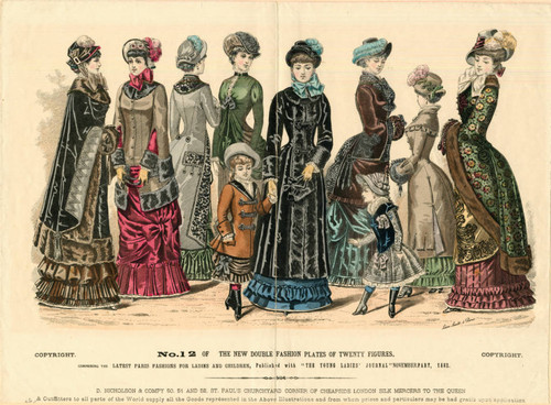 English fashions, Winter 1882