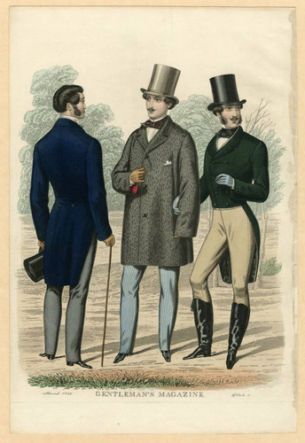 Three gentlemen, Spring 1856