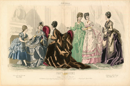 Paris fashions, Winter 1873  Calisphere