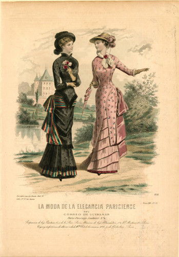 Spanish fashions, Summer 1881