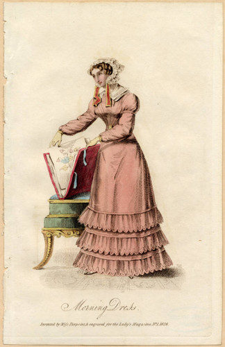 Morning dress, Autumn 1826