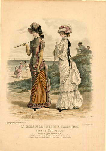 Spanish fashions, Autumn 1881