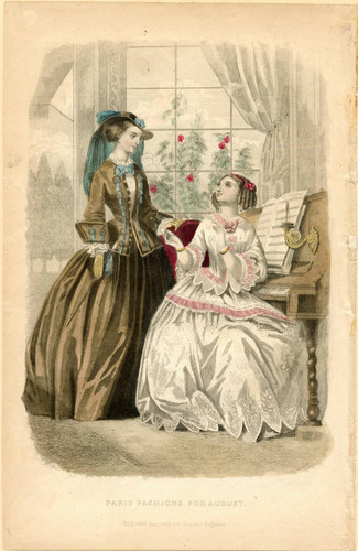 French fashions, 1855