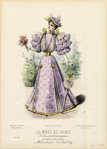 American fashions, Autumn 1895