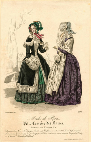 French fashions, Winter 1843