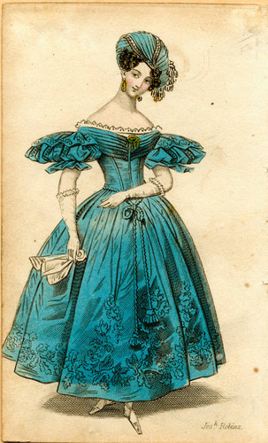 Evening dress, 1831