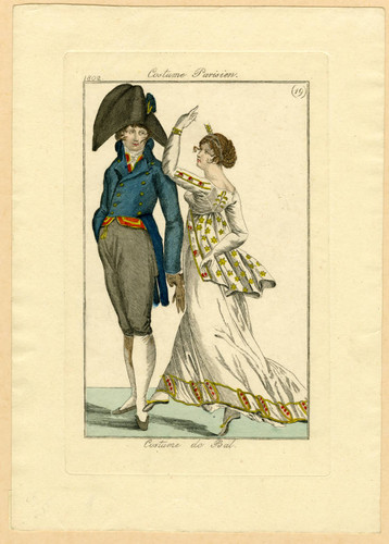 French ball costume, 1802