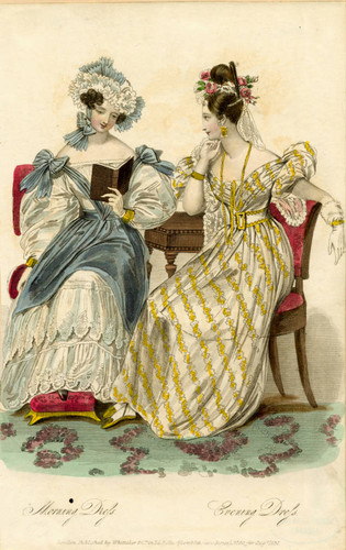 Morning and evening dresses, Summer 1831