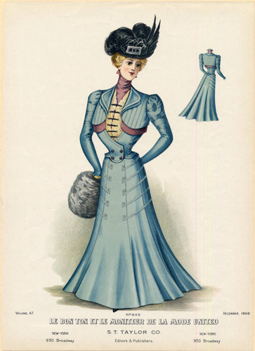 American fashions, Winter 1898