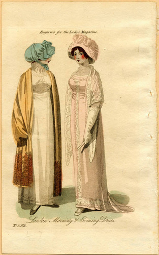 Morning and evening dresses, 1811