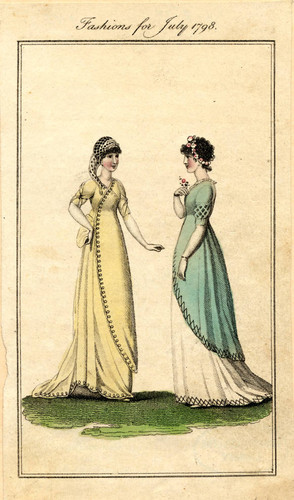 Summer dresses, 1798