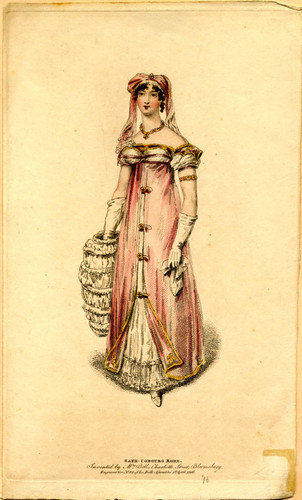 Saxe-Cobourg robe, Spring 1816